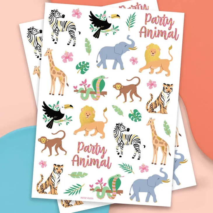 Pretty Wild Temporary Tattoos 36pk S0042