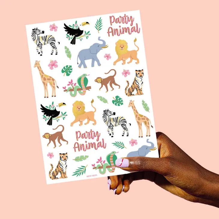 Pretty Wild Temporary Tattoos 36pk S0042