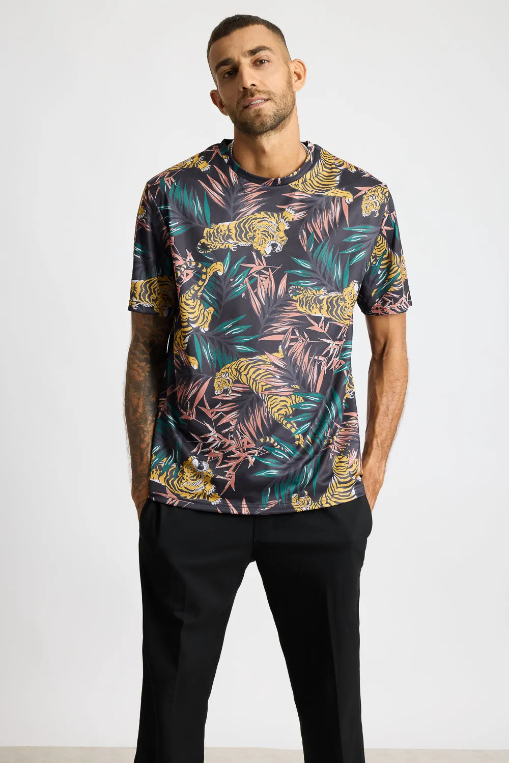 Printed Men's T-Shirt - Urban Jungle