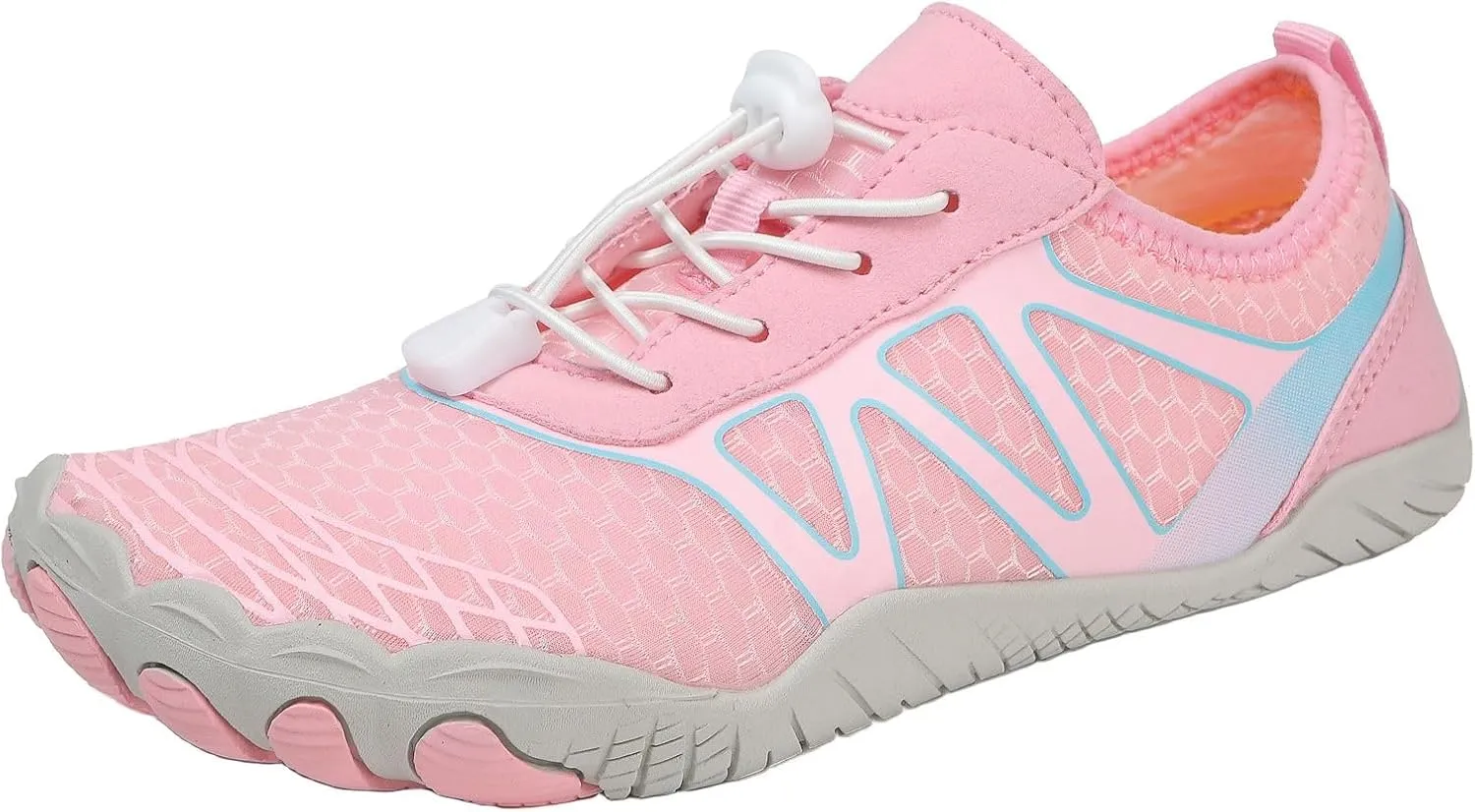 Pro Barefoot Shoes for Women Men Hike Wide Toe Box Footwear Sneakers Walking Athletic Sport Riding Gym Workout Shoe Outdoor Non-Slip Lightweight Qick Dry Breathable Unisex Healthy Trail Water
