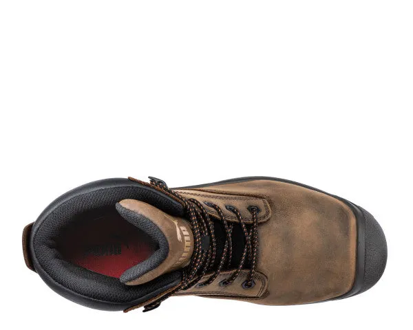 Puma Men's 632735 GRANITE HD 6" Waterproof Composite Safety Toe Metal Free Work Boots
