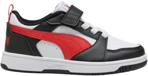 PUMA Toddler Boys Rebound V6 Lo Ac Slip On Sneakers Shoes Casual - White - Size 2.5 M