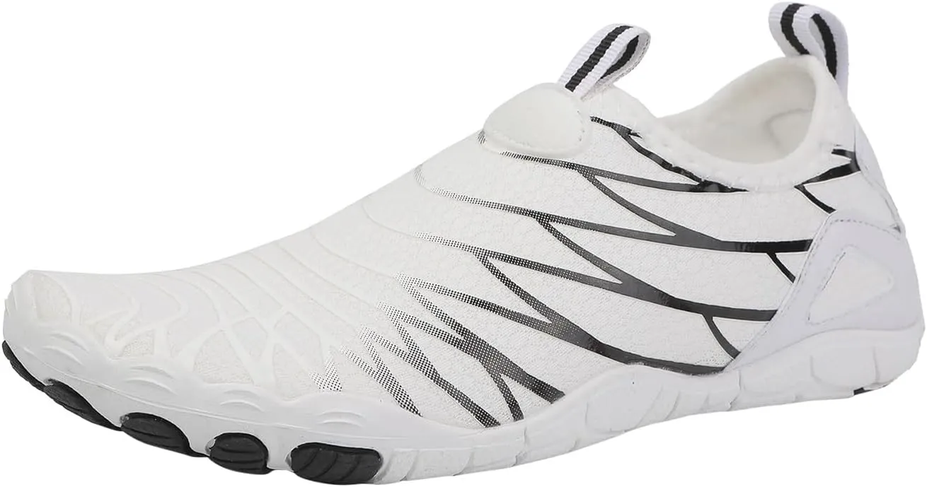 Quick-Dry Water Barefoot Shoes,Aqua Socks for Swim Beach Pool Surf Yoga for Women Men Lightweight Summer Couple Indoor Non Slip Sports Shoes Water Friendly Diving Wading Shoe for Men Women