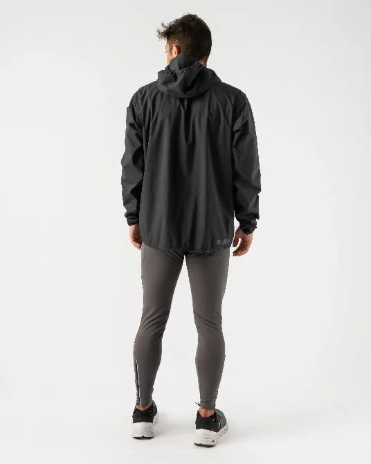 rabbit - Treeline Running Jacket - Black  - Men's