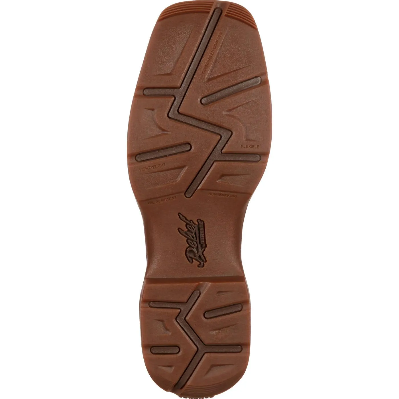Rebel by Durango Brown Pull On Western Boot