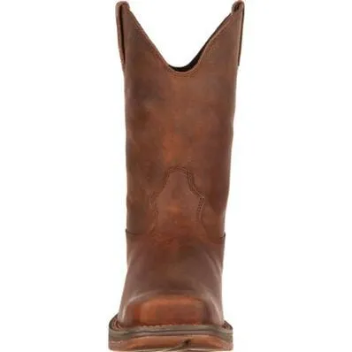 Rebel by Durango Brown Pull On Western Boot