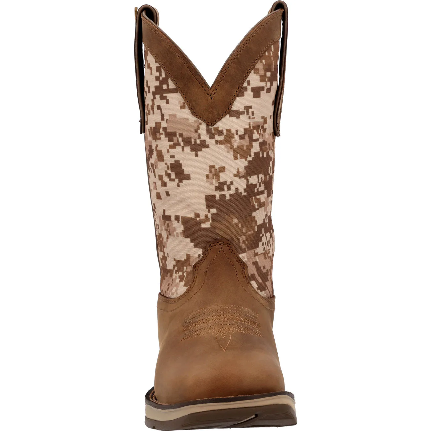 Rebel by Durango Desert Camo Pull-on Western Boot