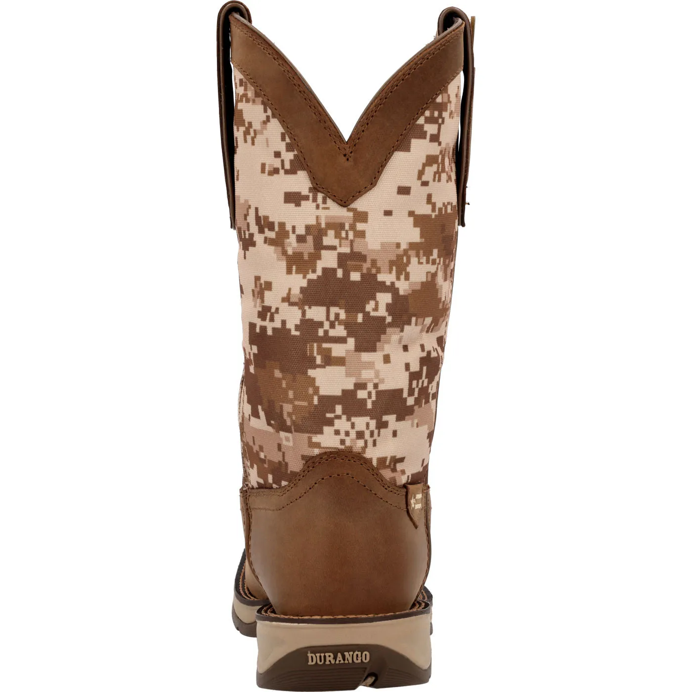 Rebel by Durango Desert Camo Pull-on Western Boot