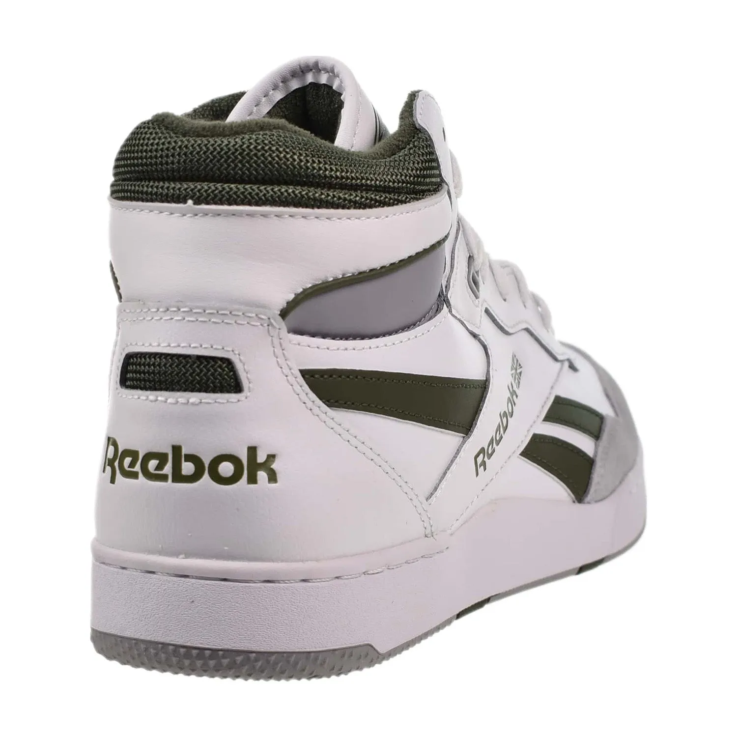 Reebok BB4000 II Mid Men's Shoes White-Varsity Green