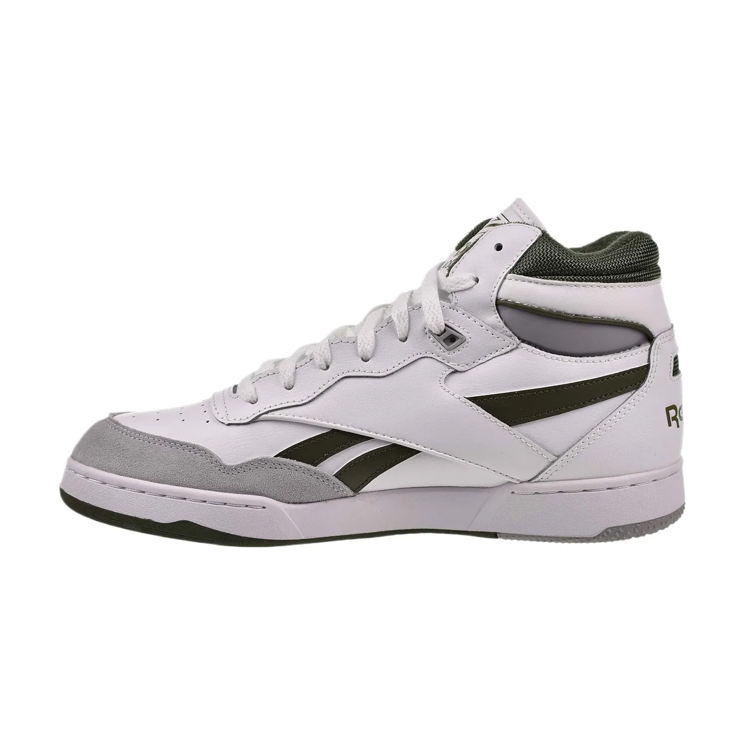Reebok BB4000 II Mid Men's Shoes White-Varsity Green