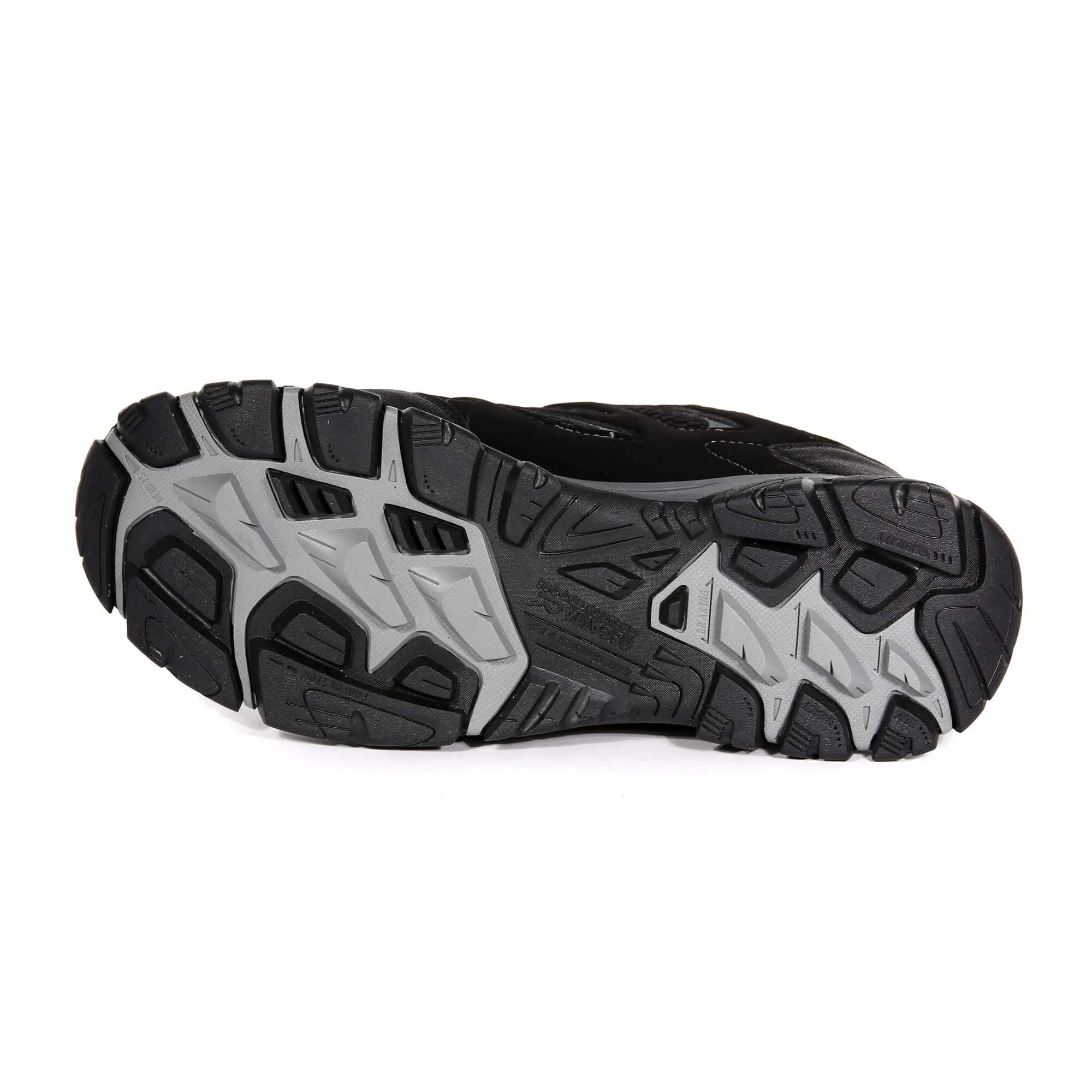 Regatta Mens Holcombe Shoe -BLACK/GRANITE