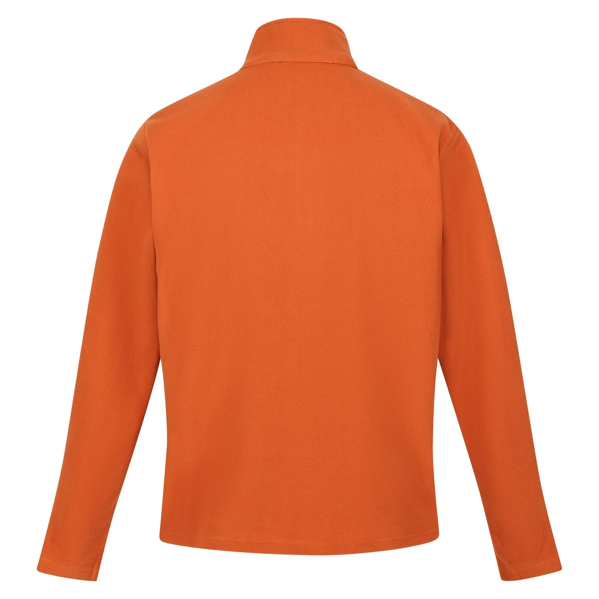 Regatta Mens Thompson Lightweight Half Zip Fleece-BURNT
