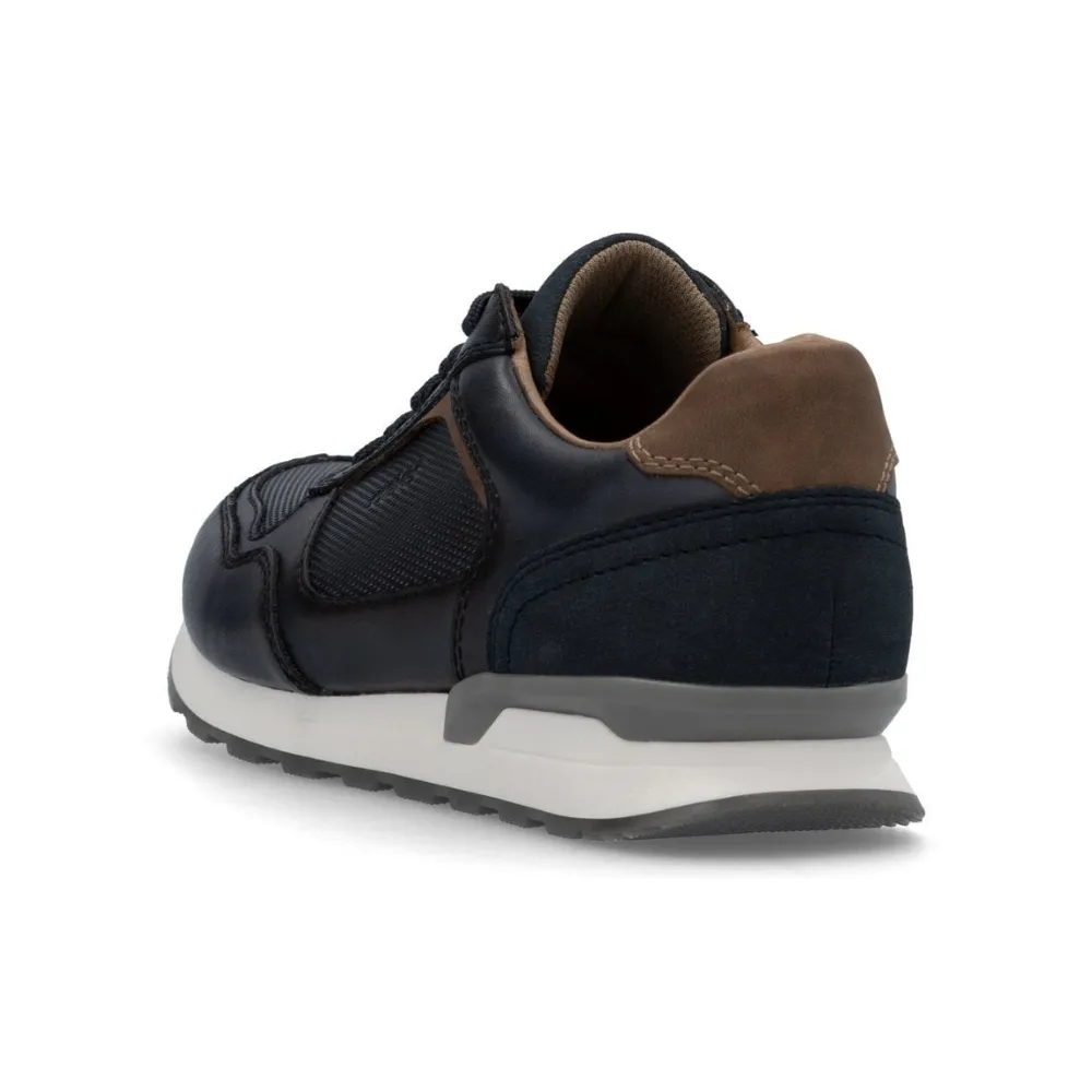 Rieker Owen 11 Navy Leather Shoe (Men's)