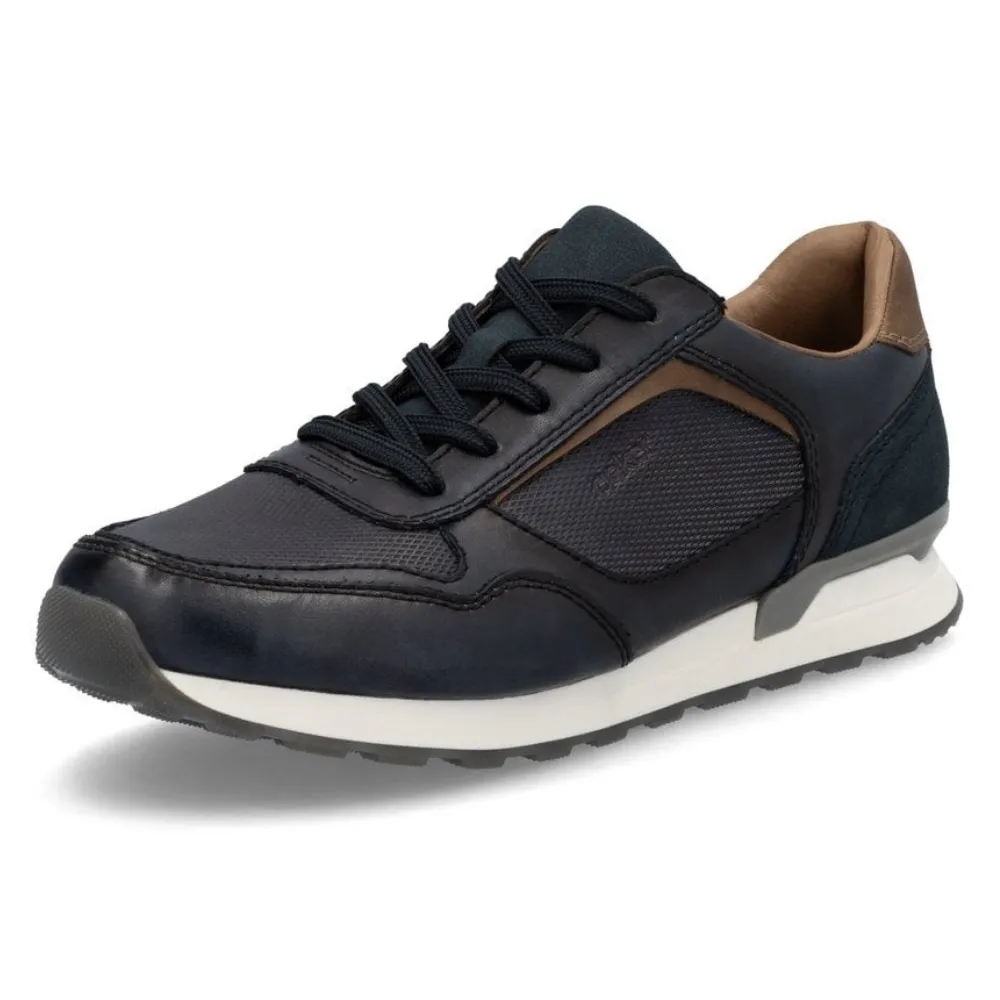 Rieker Owen 11 Navy Leather Shoe (Men's)