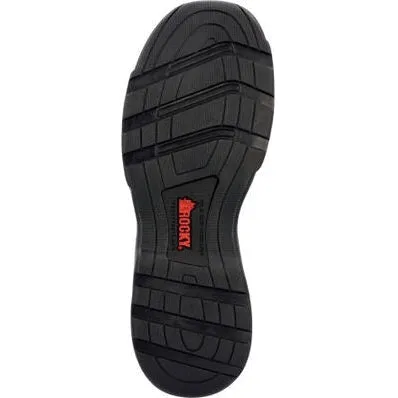 Rocky Men's Code Red Station 6" CT Slip On Work Boot -Black- RKD0114