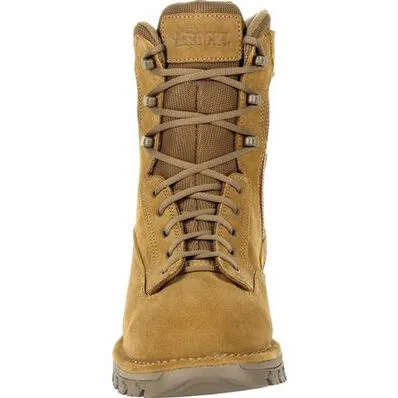 Rocky Mens Portland 8" Side Zip Composite Toe Public Service Boots