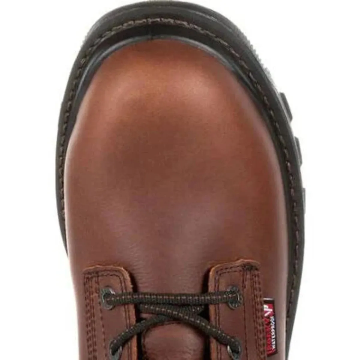 Rocky Rams Horn Men's Waterproof Composite Toe Work Boots Rkk0257 In Brown