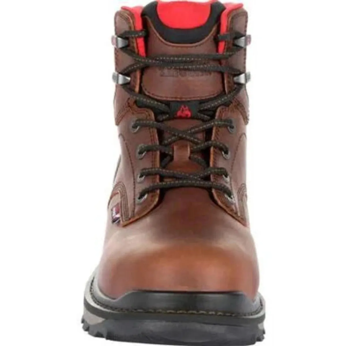 Rocky Rams Horn Men's Waterproof Composite Toe Work Boots Rkk0257 In Brown