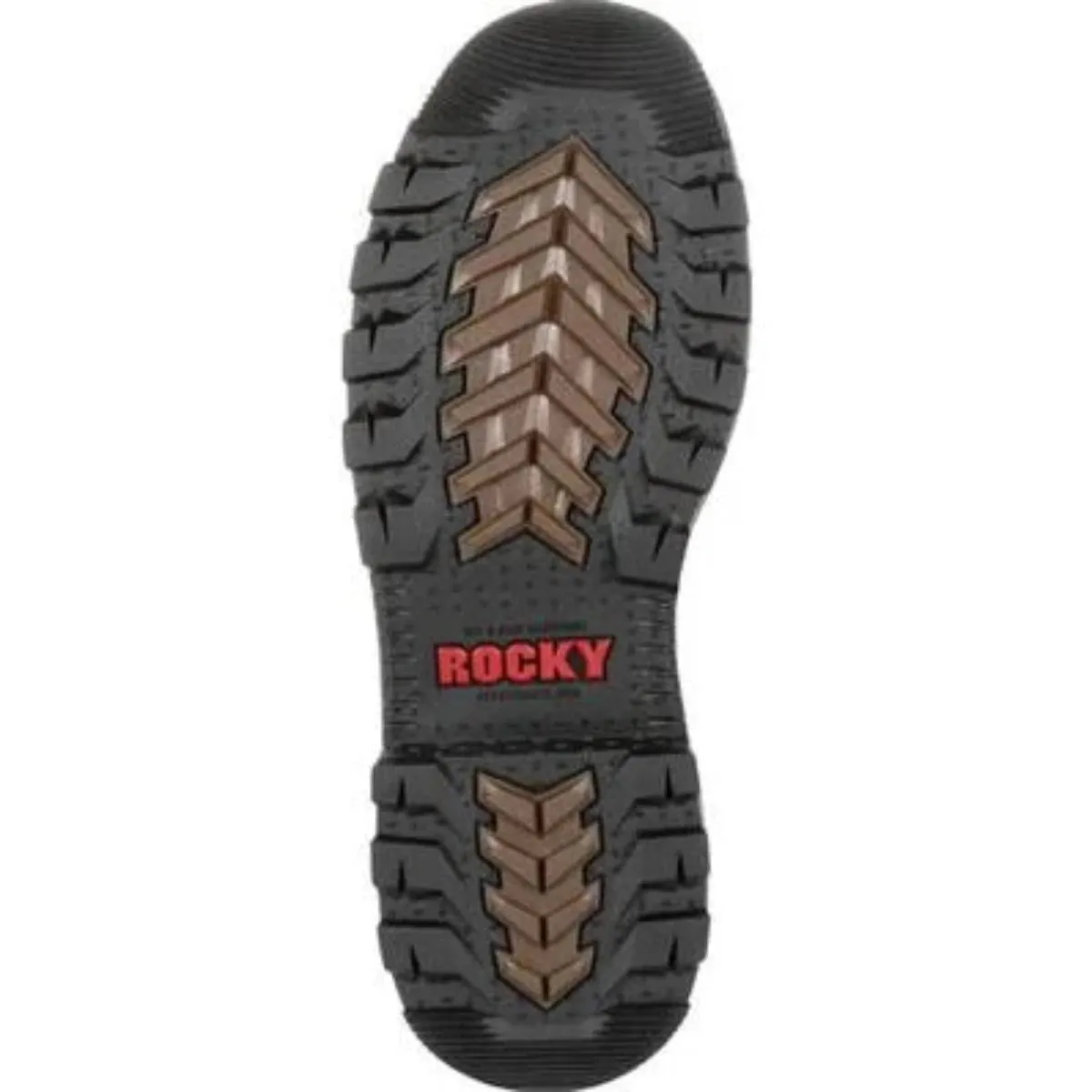 Rocky Rams Horn Men's Waterproof Composite Toe Work Boots Rkk0257 In Brown