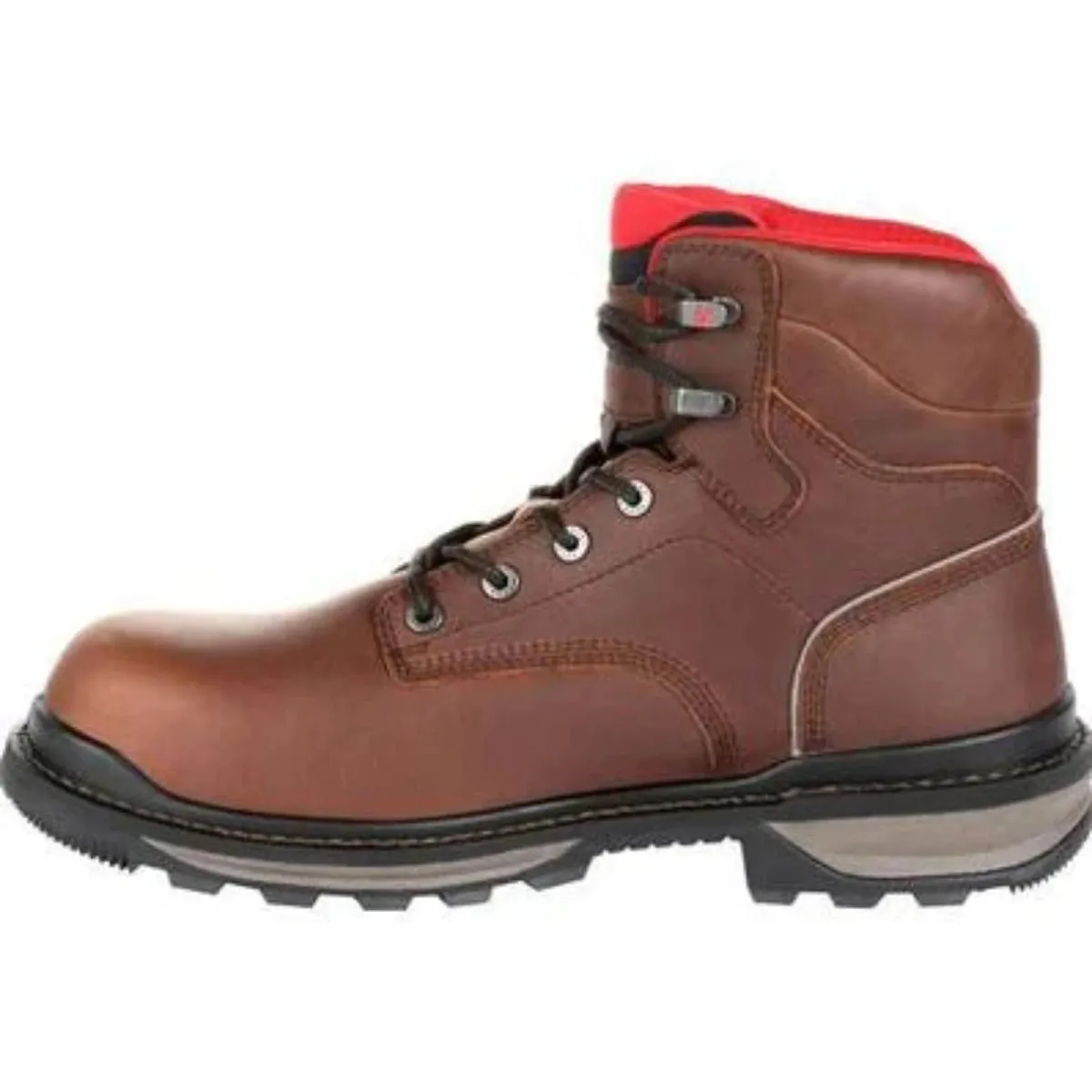 Rocky Rams Horn Men's Waterproof Composite Toe Work Boots Rkk0257 In Brown