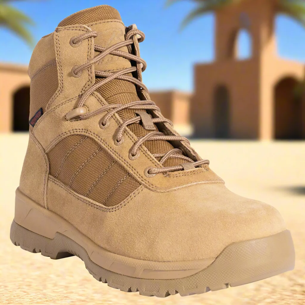 Rothco Guardian AR 670-1 Coyote Brown Composite Toe 6 Inch Tactical Boots