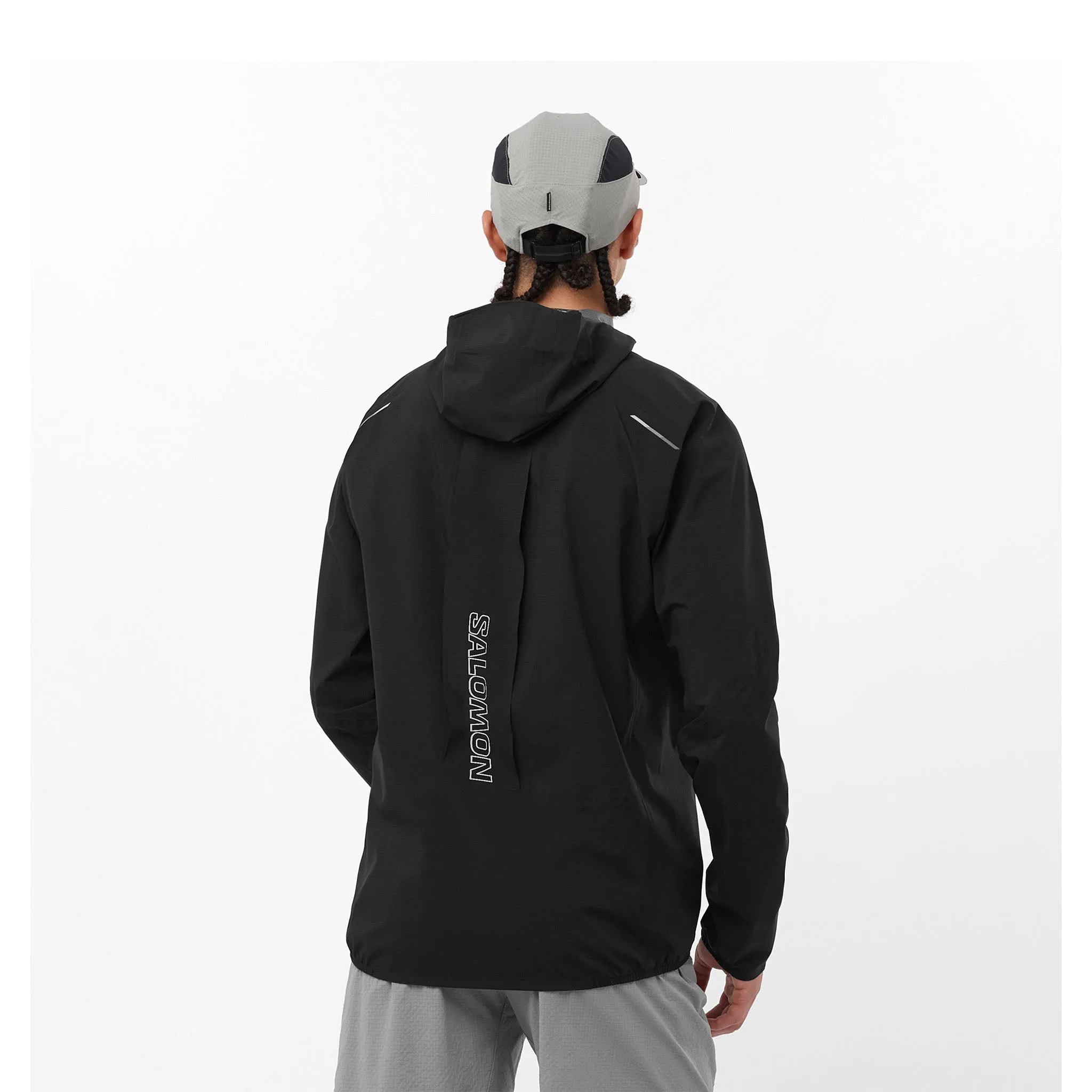 Salomon | Men's Bonatti Trail Shell Jacket - Deep Black