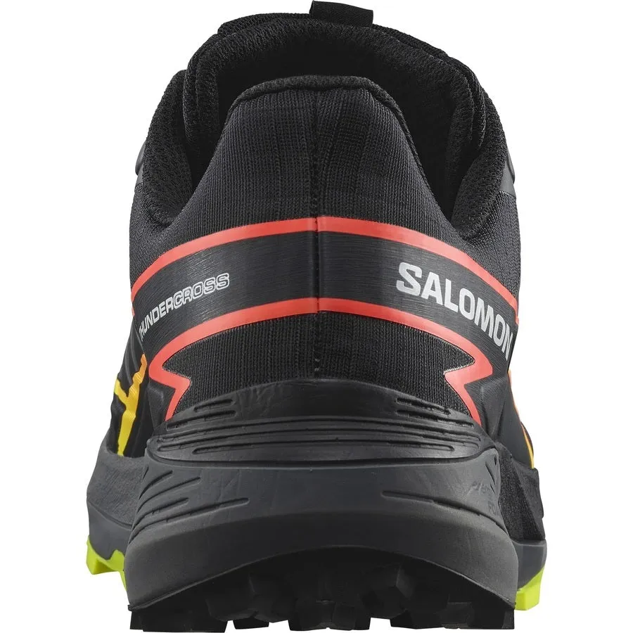 Salomon Thundercross | Black / Quiet Shade / Fiery Coral | Mens