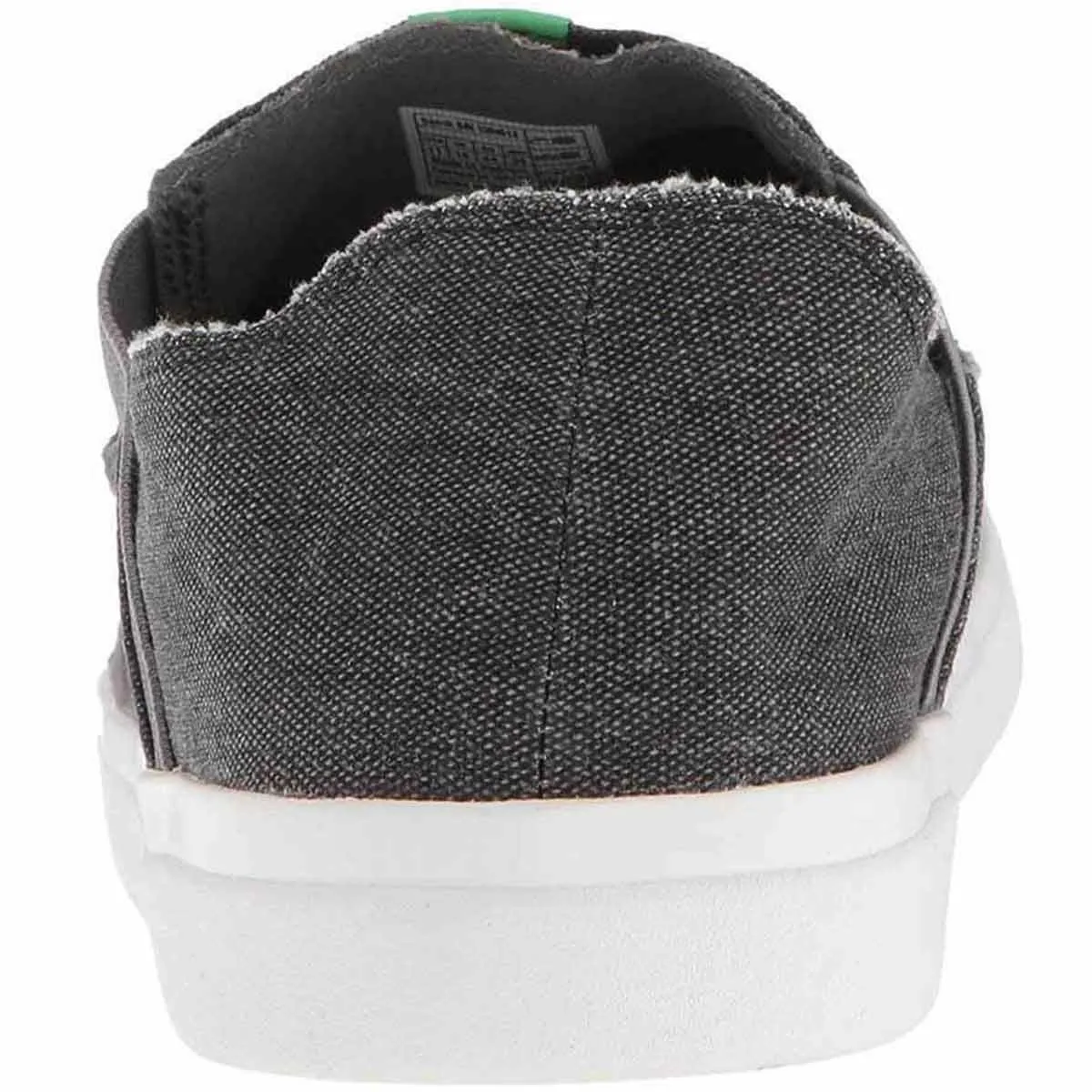 Sanuk Men's Sneaker - Pick Pocket Canvas Slip On Black Size 13 | 1094612-BLK-130