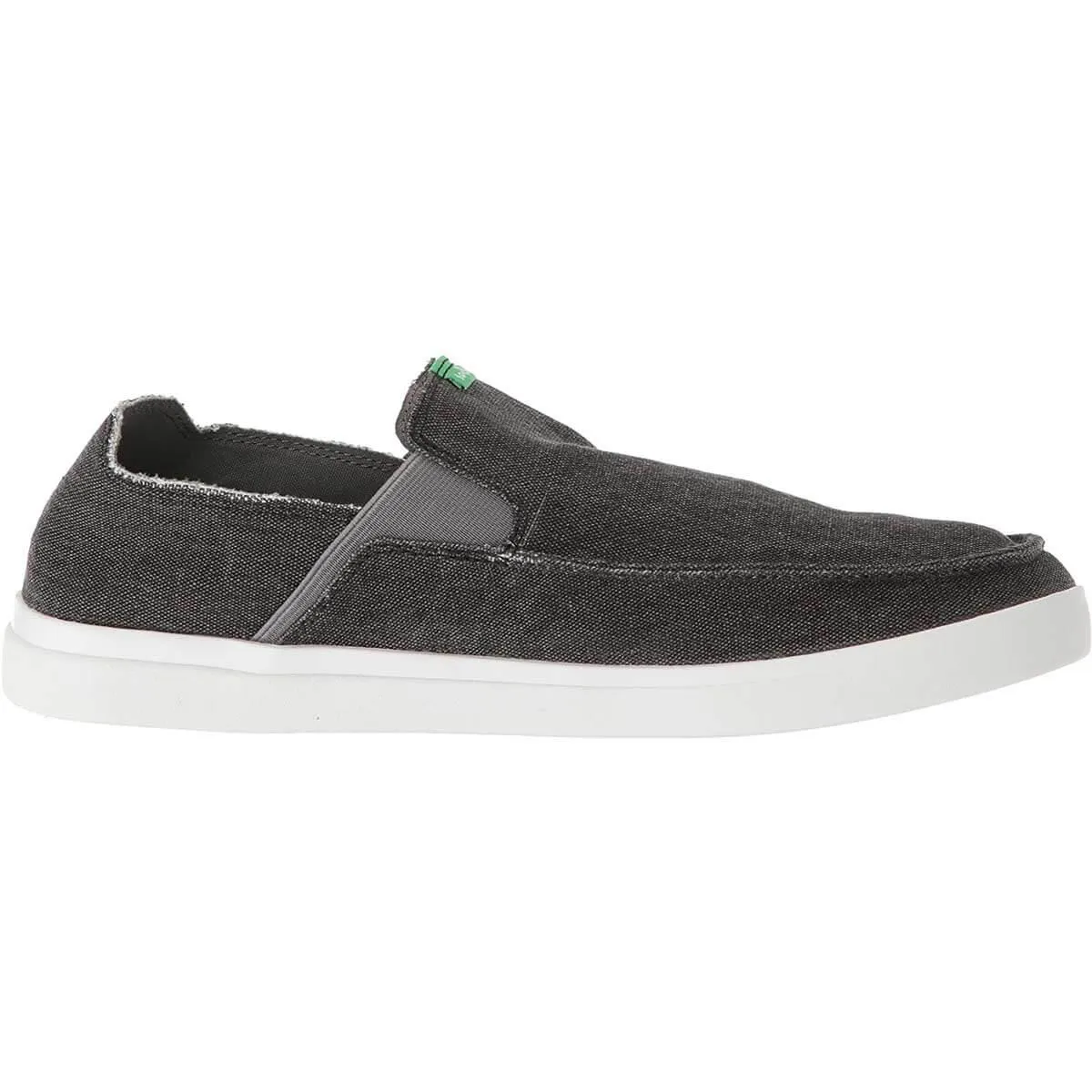 Sanuk Men's Sneaker - Pick Pocket Canvas Slip On Black Size 13 | 1094612-BLK-130