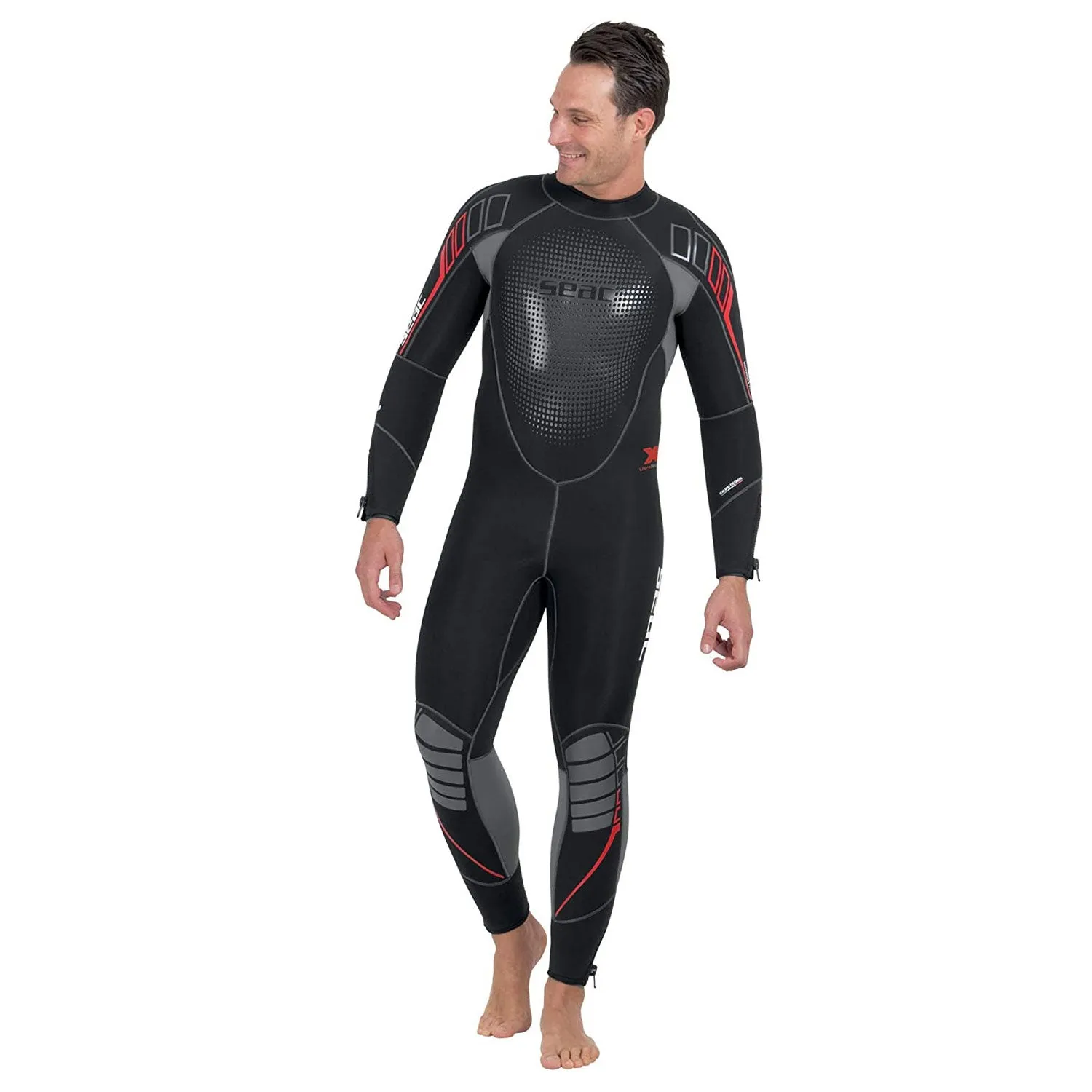 Seac 7 mm Komoda Men's Ultra-Comfortable Scuba Diving Wetsuit
