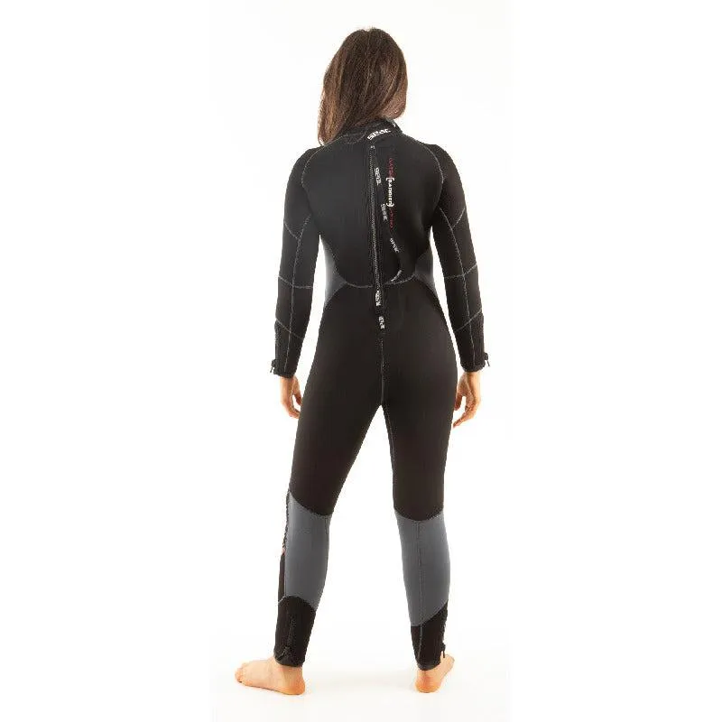 Seac Komoda Flex Womens, 7 mm Neoprene, Rear Zip
