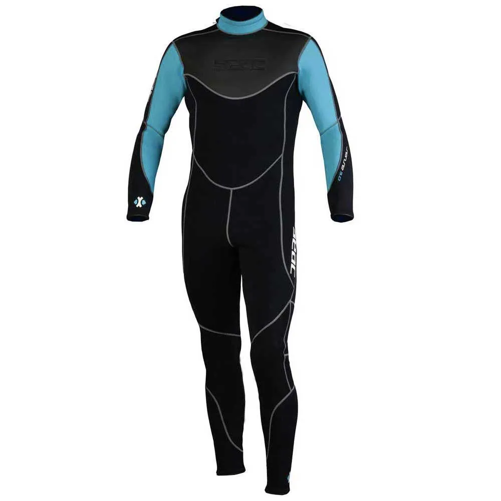 SEAC Sense 3mm High Stretch Neoprene Full Wetsuit Men