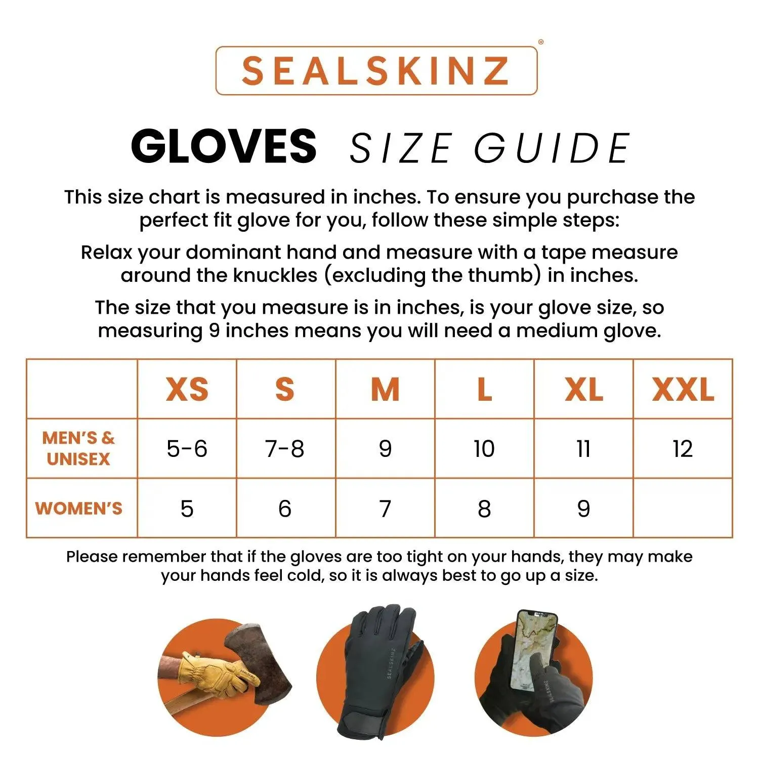 SealSkinz Southery Waterproof Extreme Cold Weather Gauntlet