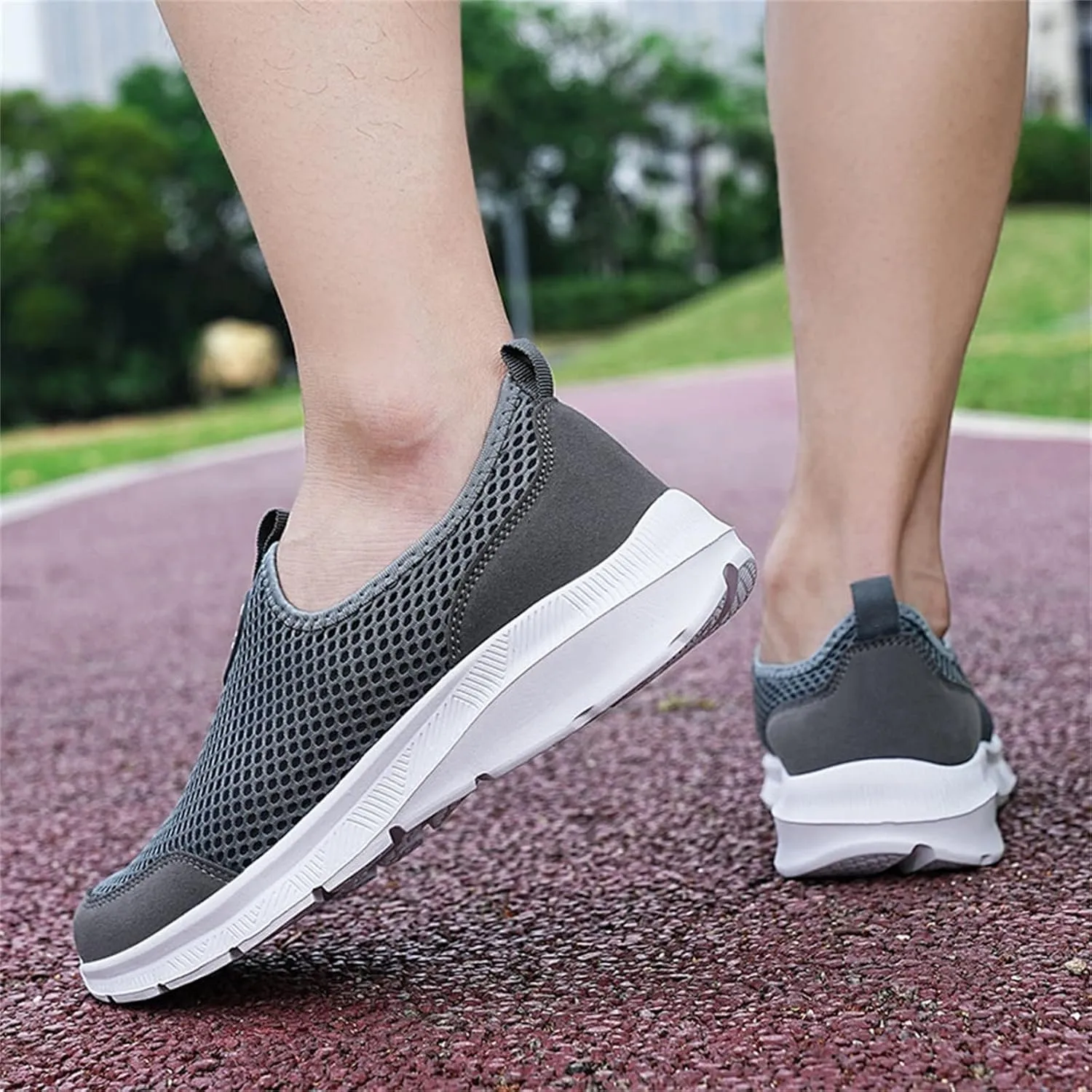 Slip On Shoes for Men - Casual Comfortable Athletic Tennis Walking Sneakers for Men with Memory Foam Mens Shoes