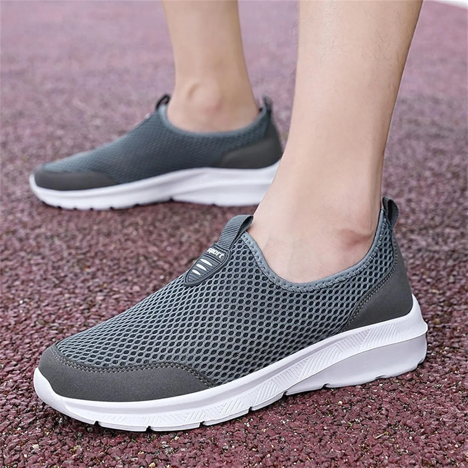 Slip On Shoes for Men - Casual Comfortable Athletic Tennis Walking Sneakers for Men with Memory Foam Mens Shoes