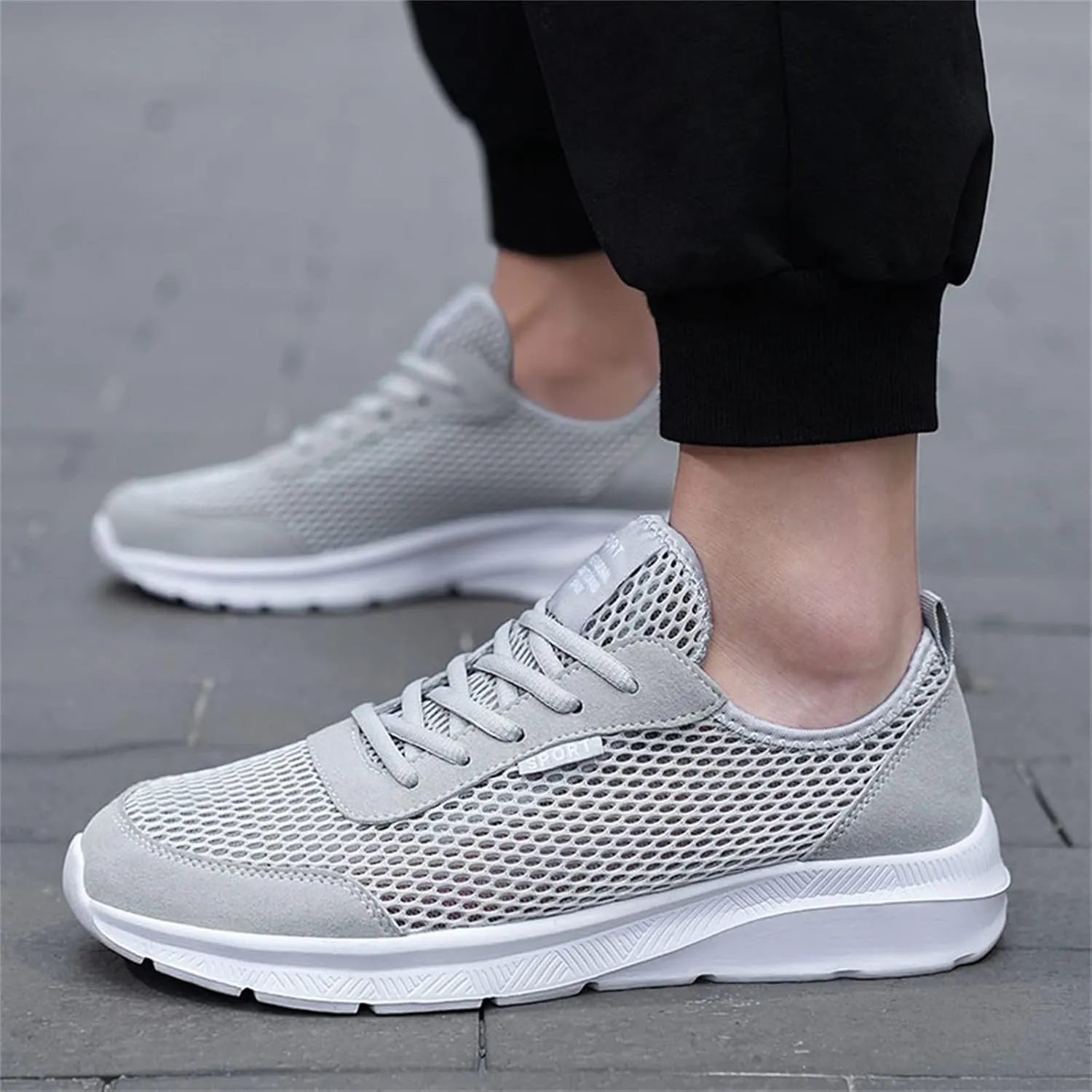 Slip On Shoes for Men - Casual Comfortable Athletic Tennis Walking Sneakers for Men with Memory Foam Mens Shoes