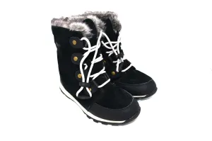 Fur-lined Snow Boots