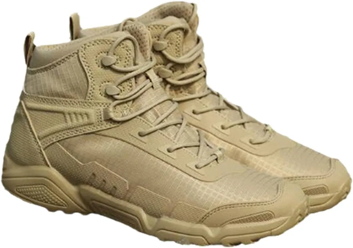 Spring Outdoor Non-Slip Breathable Desert Army Fan Hiking Shoes Lightweight Men's Training Tactical Boots