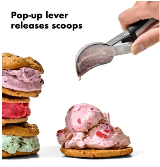 SS Lever Ice Cream Scoop