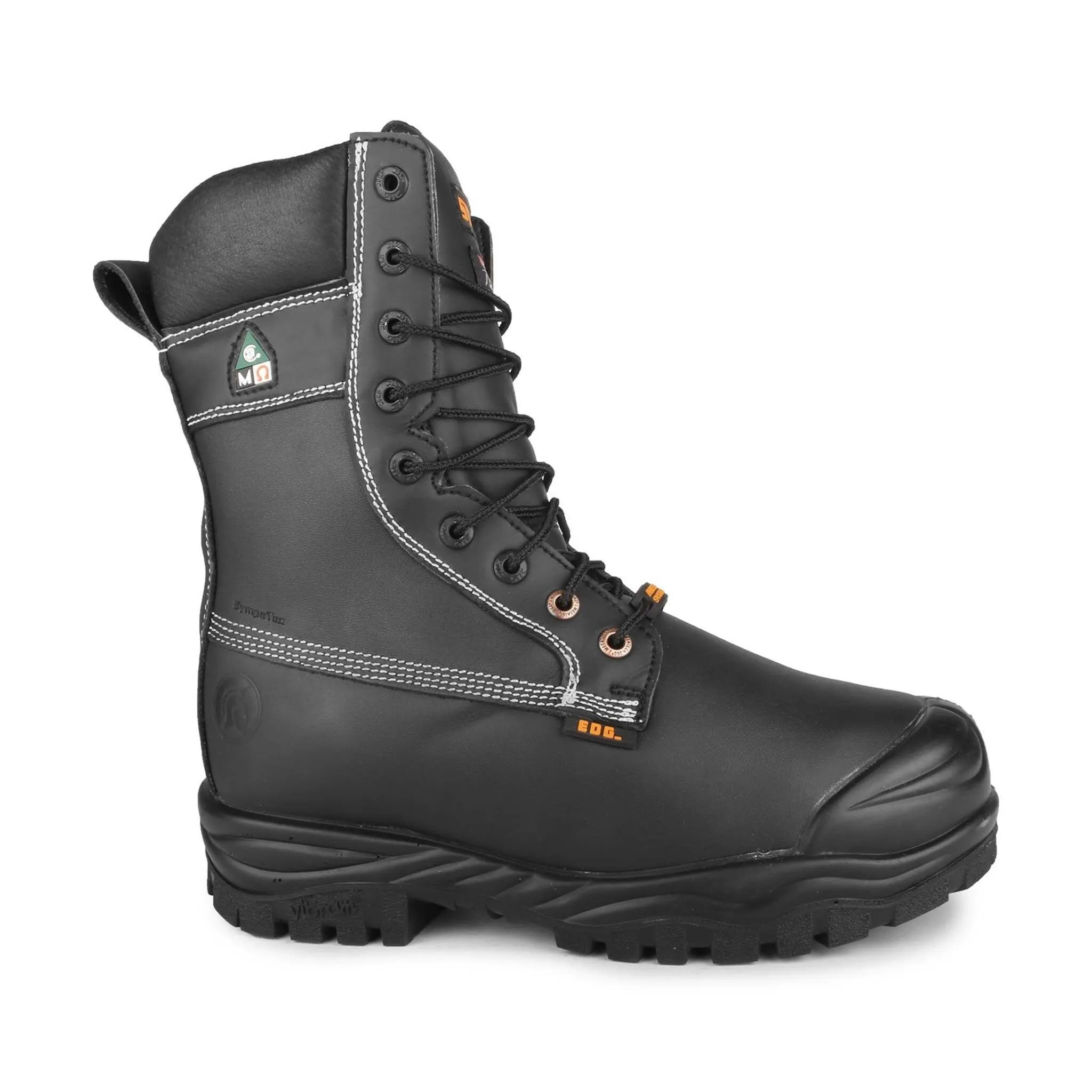 STC Men's 9" Kimberlite Safety Work Boots | Waterproof Leather, Internal Metguard, Composite Toe, Vibram Fire & Ice Sole, CSA Approved | Sizes 6-14