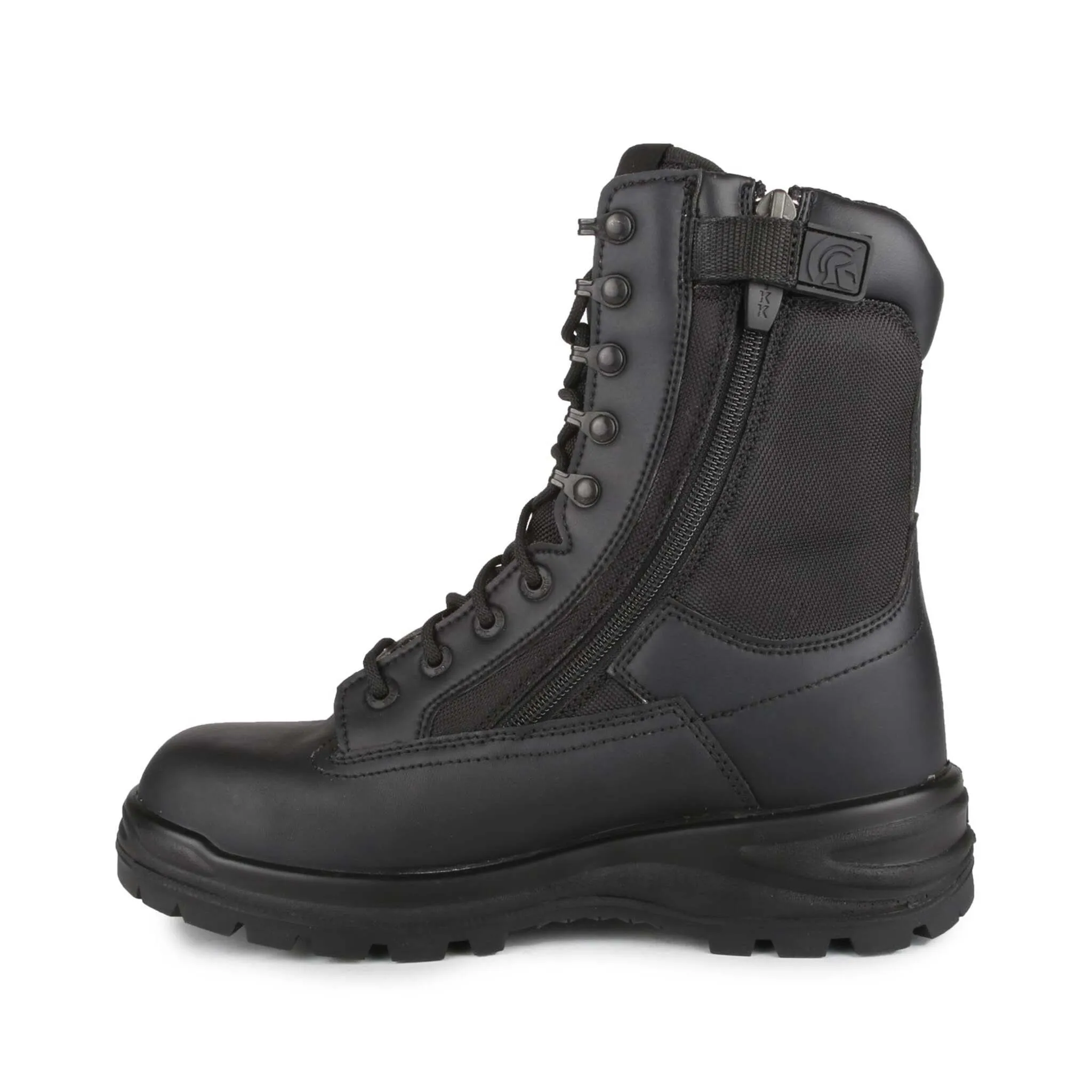 STC Men's Safety Work Boots 911 EMS/Military | Waterproof Leather, Side-Zip Closure, Composite Toe, Puncture-Resistant, Anti-Odor | Sizes 6-14