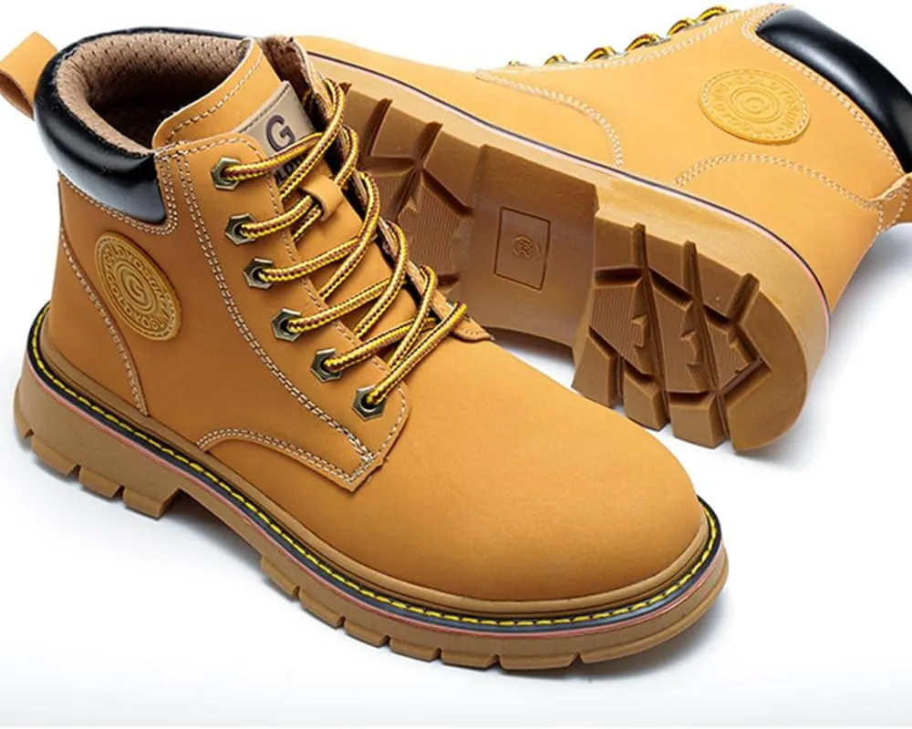 Steel Toe Boots for Men Women Lightweight Safety Boots Indestructible Construction Steel Toe Shoes for Men Composite Toe Boots