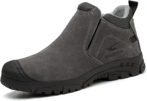 Steel Toe Boots for Men Work Boots Slip Resistant Safety Shoes Indestructible Industrial Construction Working Boots