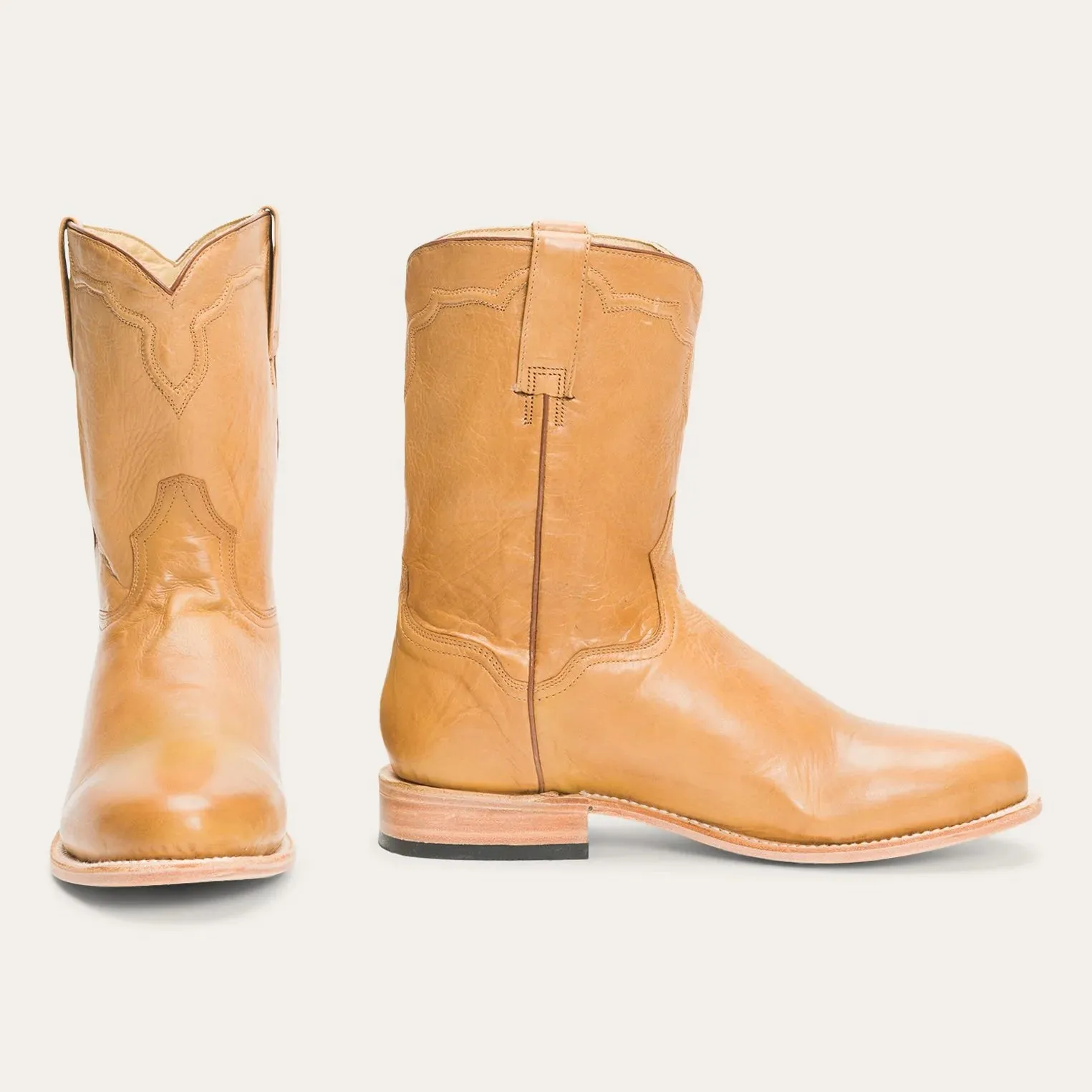 Stetson Tan Men's Weston Round Toe 0752