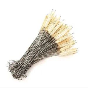 Straw cleaning brush (grass fibre)