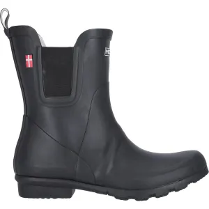 Suburbs W Rubber Boot - Black