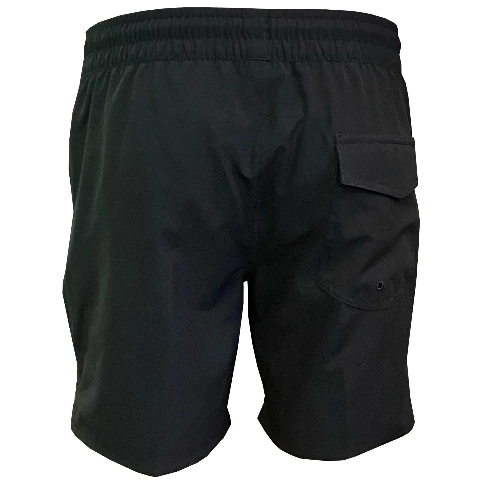Surf Station Ace Men's Elastic Walkshorts - Black