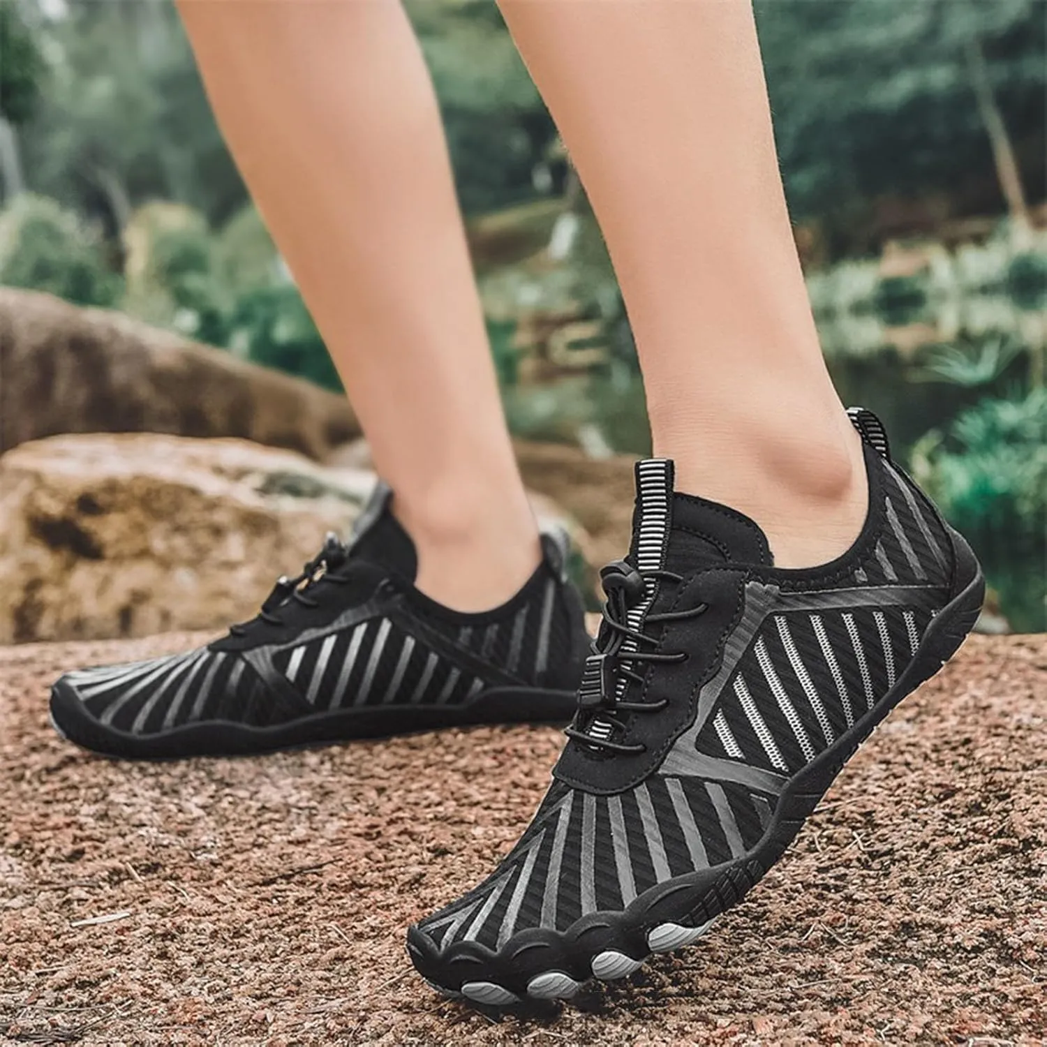 Swim Water Shoes for Women Men Quick-Dry Barefoot Non Slip,Aqua Sneakers Shoe for Beach Hiking Diving Boating River Outdoor Water Sports Womens Mens Summer Barefoot Indoor Yoga Fitness Shoes