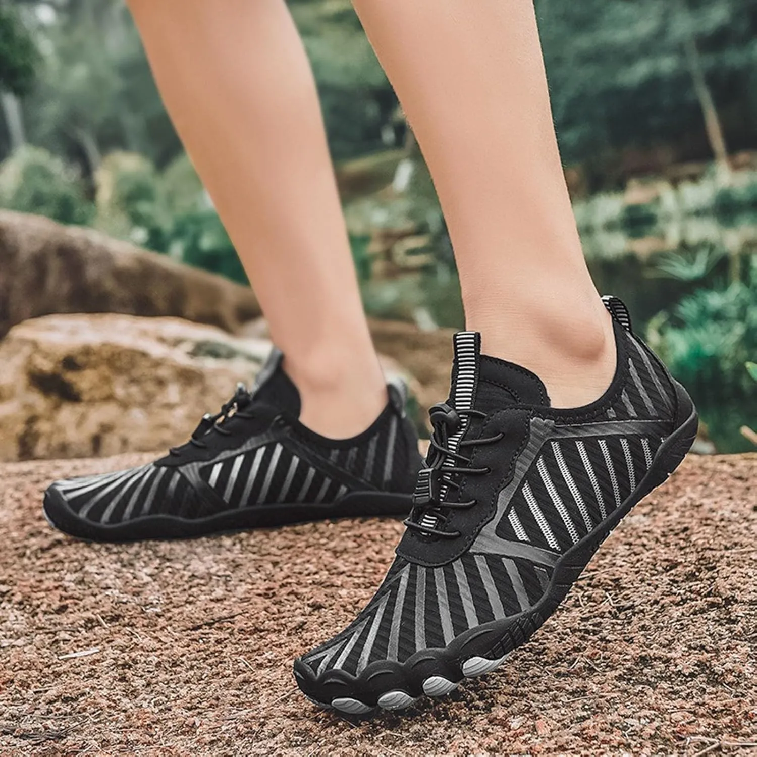 Swim Water Shoes for Women Men Quick-Dry Barefoot Non Slip,Aqua Sneakers Shoe for Beach Hiking Diving Boating River Outdoor Water Sports Womens Mens Summer Barefoot Indoor Yoga Fitness Shoes
