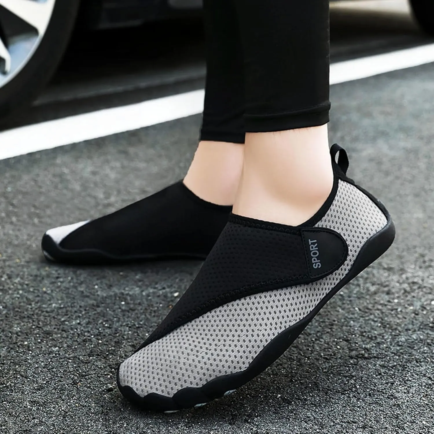 Swimming Diving Shoes for Women Quick Drying Beach Wading Shoes Lightweight Grounded Barefoot Footwear